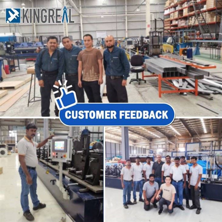 4-KINGREAL metal spring tee ceiling roll former