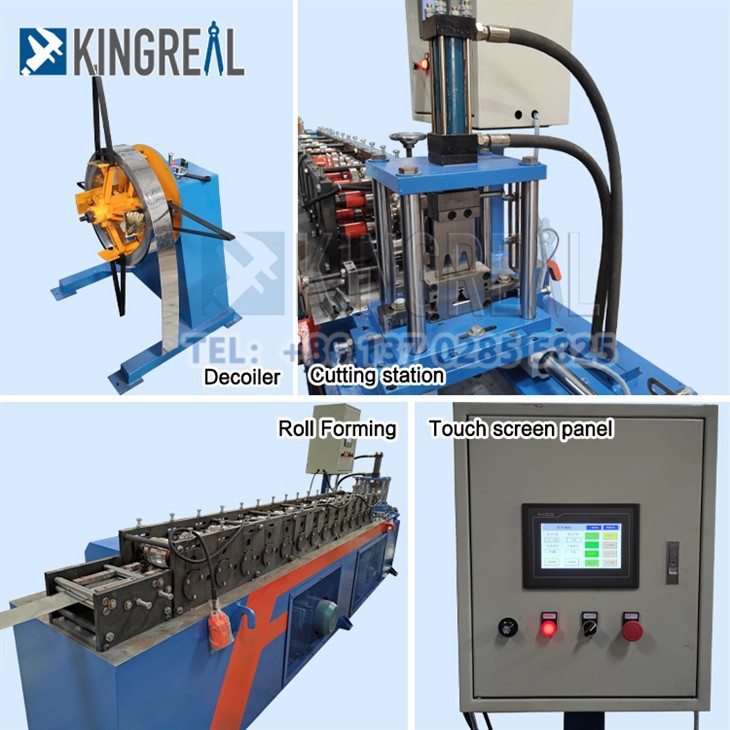 2-Clip in ceiling tile carrier making machine