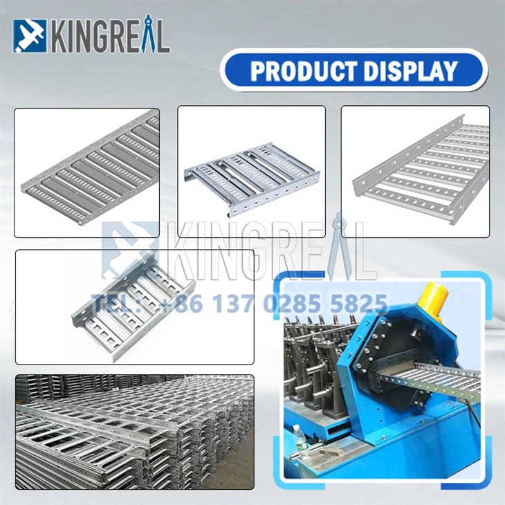 4-cabble-ladder-tray-forming-machine