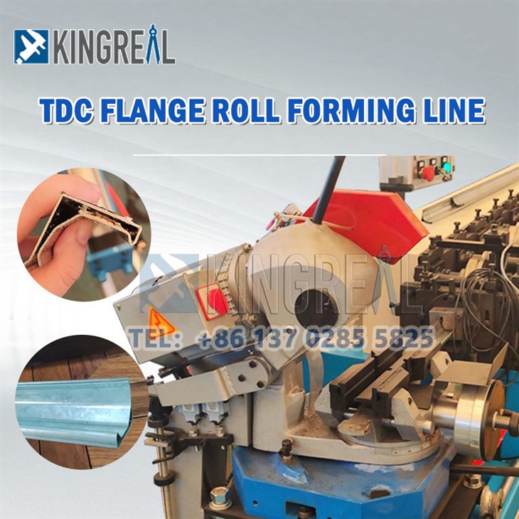 TDF Flange Air Duct Roll Forming Machine